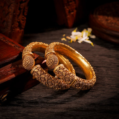 Antique Floral Bangles