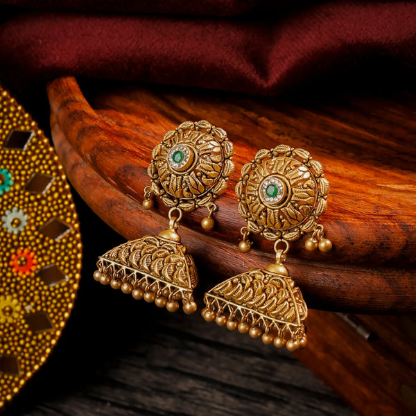Vintage Turquoise Jhumka
