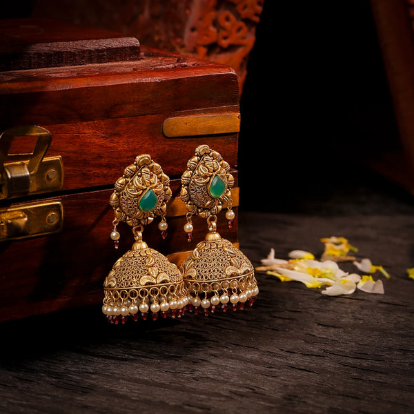 Emerald Tiered Dangles
