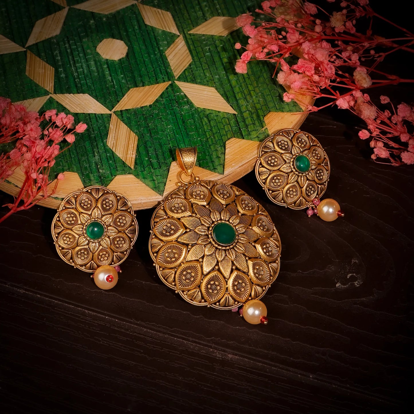 Vintage Green Pendant
