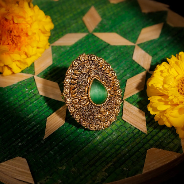 Emerald Cocktail Ring