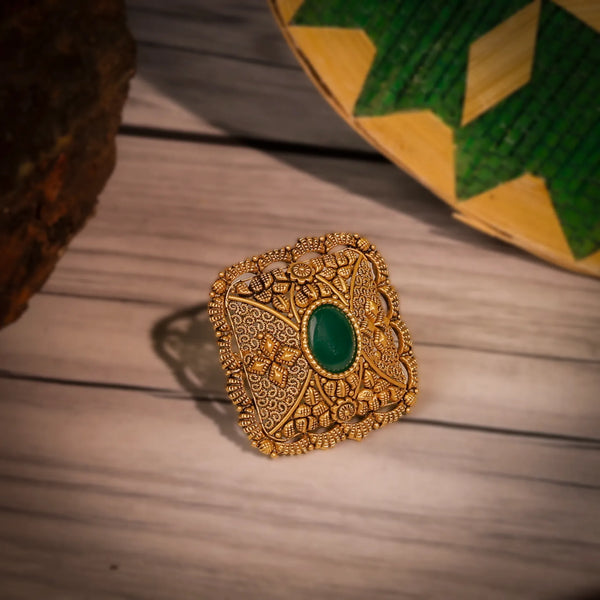 Rectangular Cocktail Ring