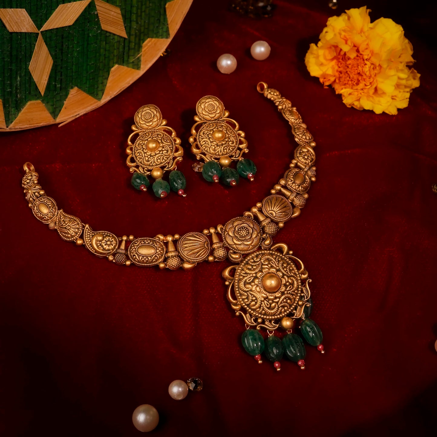 Heritage Scrollwork Necklace