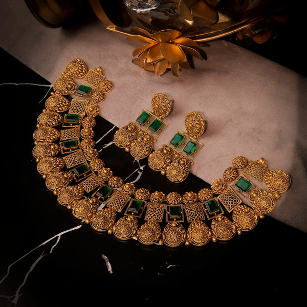 Temple Medallion Necklace