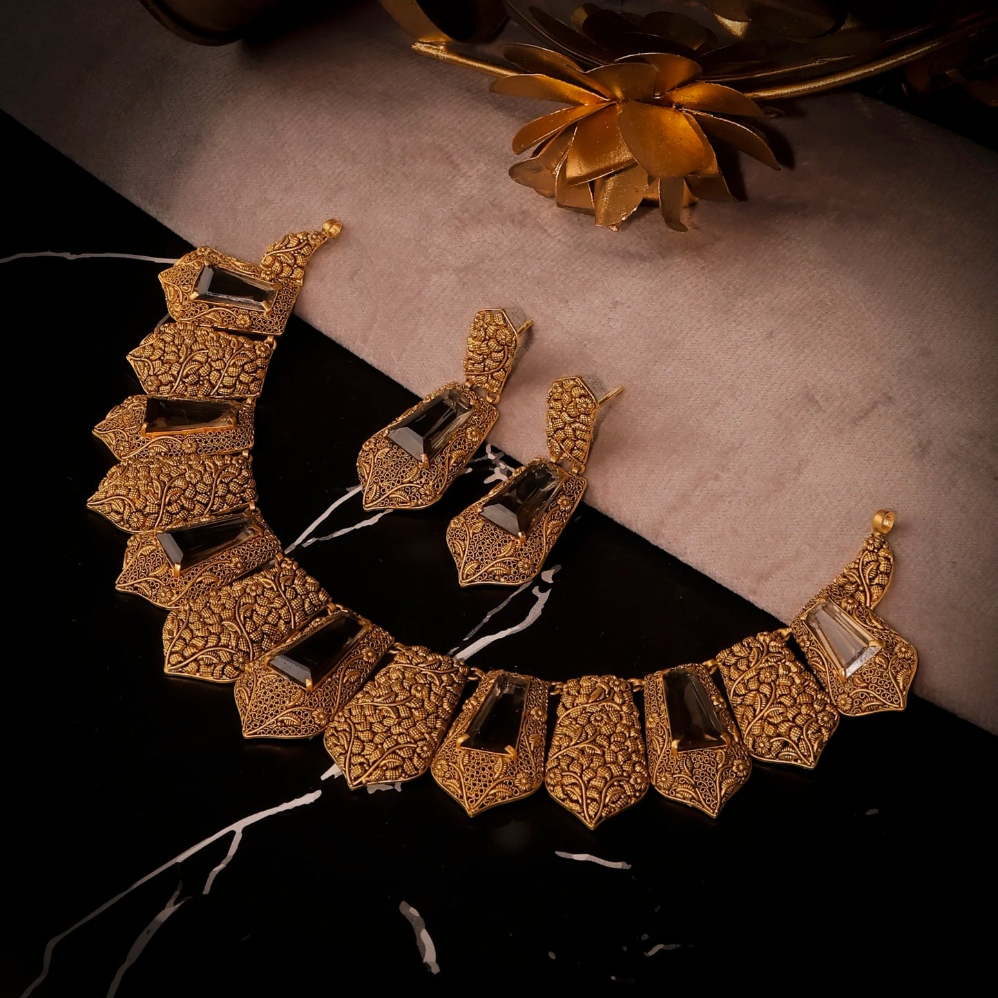 Antique Fringe Necklace